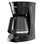 BLACK+DECKER 12-Cup Programmable Coffee Maker, Black