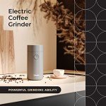 MuellerLiving Electric Coffee and Spice Grinder - Gray