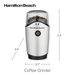 Hamilton Beach 4.5oz Electric Coffee Grinder - Silver