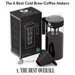 Coffee Gator Cold Brew Maker with Glass Pitcher