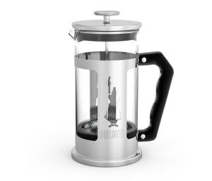 Bialetti 3-Cup Stainless Steel French Press Coffee Maker