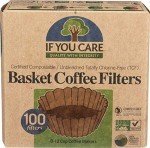 100 Unbleached Coffee Filters - Chlorine Free