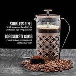 Ovente 20oz French Press Coffee & Tea Maker