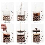 Ovente 20oz French Press Coffee & Tea Maker