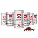 Illy Classico Medium Roast Whole Bean Coffee 6-Pack