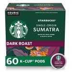 Starbucks Dark Roast Sumatra K-Cup Pods - 60 Count