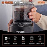 VEVOR 38-Setting Conical Burr Coffee Grinder