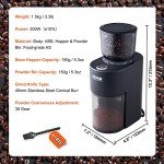 VEVOR 38-Setting Conical Burr Coffee Grinder