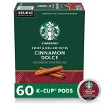Starbucks Cinnamon Dolce K-Cup Coffee Pods, 60 Count