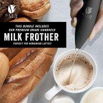 French Press Coffee Maker & Milk Frother Set