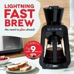 DASH Rapid Cold Brew Maker with Glass Pitcher