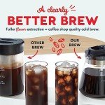 DASH Rapid Cold Brew Maker with Glass Pitcher