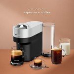 De'Longhi Nespresso Vertuo Pop+ Coffee Machine - Silver