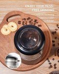 Quiet Electric Coffee and Spice Grinder with Bowl