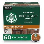 Starbucks Pike Place Roast K-Cup Pods, Medium Roast