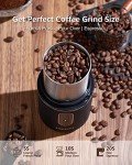 Cordless USB Coffee Grinder with Stainless Steel Blade