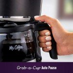 Mr. Coffee 5-Cup Programmable Coffee Maker, Black
