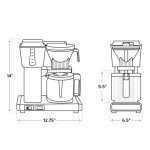 Technivorm Moccamaster 10-Cup Coffee Maker - Silver
