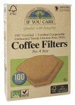 IF YOU CARE 100 Coffee Filters, No. 4