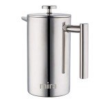 MIRA 34 oz Insulated Stainless Steel French Press