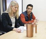 MIRA 34 oz Insulated Stainless Steel French Press