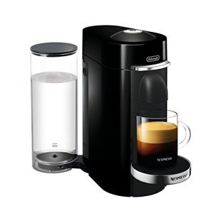 Nespresso VertuoPlus Deluxe Coffee Machine, Black
