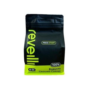 Reveilli Premium 100% Robusta Ground Coffee, 12 OZ