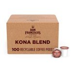 Don Francisco's Kona Blend Medium Roast Coffee Pods 100ct