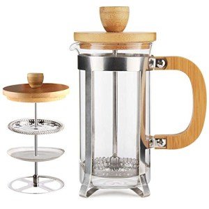 Sivaphe 12 oz Stainless Steel French Press Coffee Maker