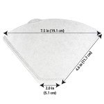 Amazon Basics Number 4 Cone Coffee Filters - 100 Count