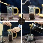 Sivaphe 12 oz Stainless Steel French Press Coffee Maker