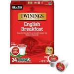 Twinings English Breakfast Black Tea K-Cups, 24 Count