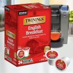 Twinings English Breakfast Black Tea K-Cups, 24 Count