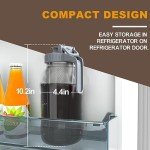 64oz Cold Brew Coffee Maker with Stainless Steel Filter