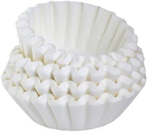 100 White Coffee Filters for 4 Cup Brews