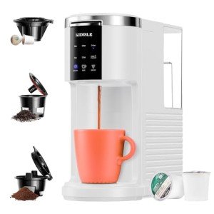KIDISLE 3-in-1 Single Serve Coffee Maker