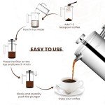 Velaze 34oz Double Wall French Press Coffee Maker