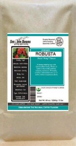 5-Pound India Robusta Unroasted Green Coffee Beans
