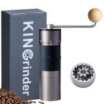 KINGrinder K6 Manual Coffee Grinder with Handle