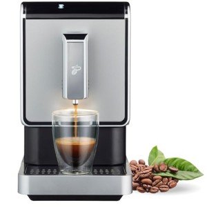 Tchibo Automatic Espresso Machine with Grinder, Silver