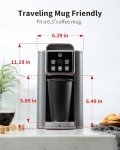 KIDISLE Hot & Iced Single-Serve Coffee Maker
