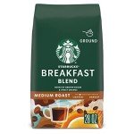 Starbucks Breakfast Blend Medium Roast Ground Coffee 28 oz