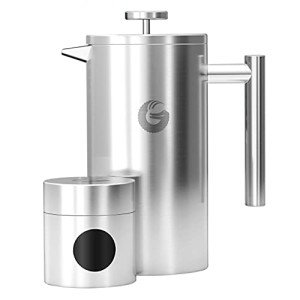 Insulated Stainless Steel French Press Coffee Maker