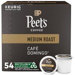 Peet's Café Domingo Medium Roast K-Cups - 54 Count