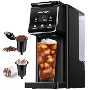 Shardor Single Serve Hot & Iced Coffee Maker