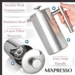 Mixpresso 27 Oz Stainless Steel French Press