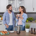 Mixpresso 27 Oz Stainless Steel French Press