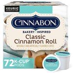Cinnabon Cinnamon Roll Keurig K-Cup Pods, 72 Count