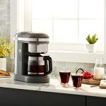 KitchenAid 12-Cup Drip Coffee Maker - Matte Grey