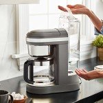 KitchenAid 12-Cup Drip Coffee Maker - Matte Grey